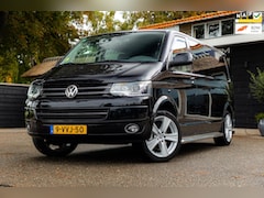Volkswagen Transporter - 2.0 TDI L2H1 Dubbele Cabine 1e Eigenaar I Marge I Leder I Schuifdak I Trekhaak I Kastinric