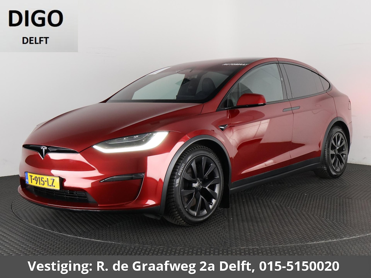 Tesla Model X - Dual Motor AWD 100 kWh 670 PK! | Navigatie | Leder | - AutoWereld.nl
