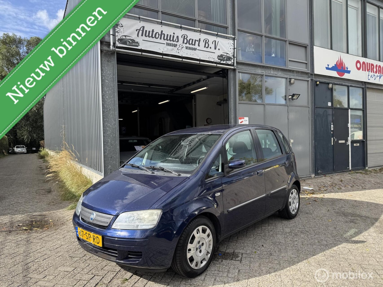 Fiat Idea - 1.4-16V Active Automaat! Airco! Nieuwe APK! NAP Logisch! - AutoWereld.nl