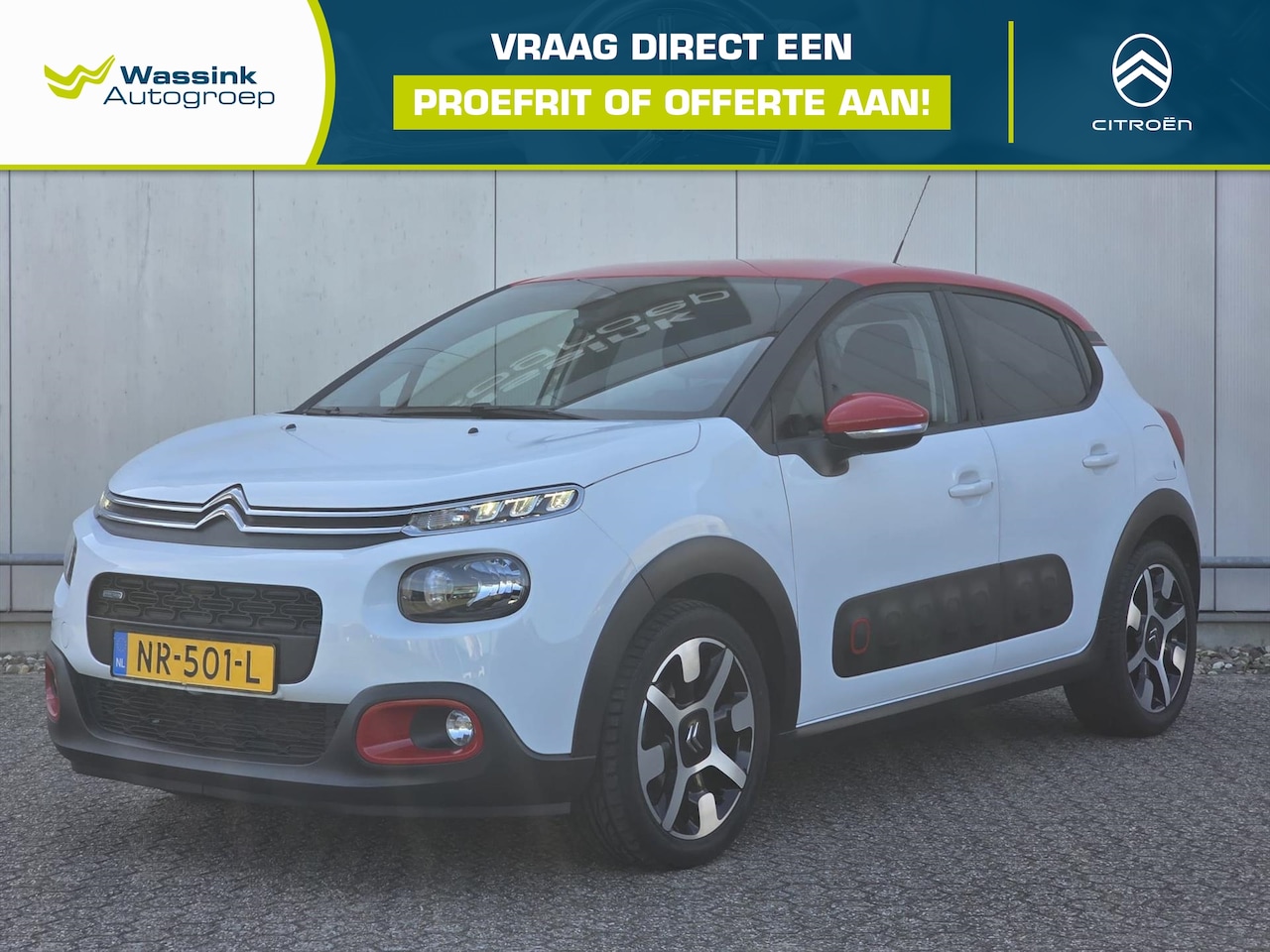 Citroën C3 - 110pk Shine Automaat | Navigatie | Parkeercamera | Stoelverwarming - AutoWereld.nl