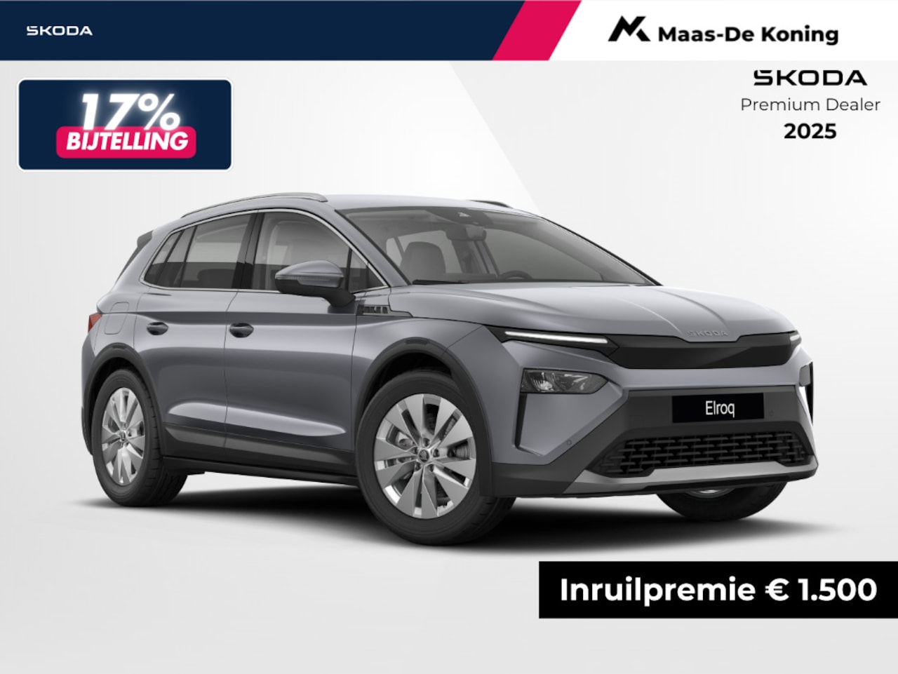 Skoda Elroq - Business Edition Tour Elektromotor 210 kW / 286 PK | Trekhaak Wegklapbaar | 1500,- inruilv - AutoWereld.nl