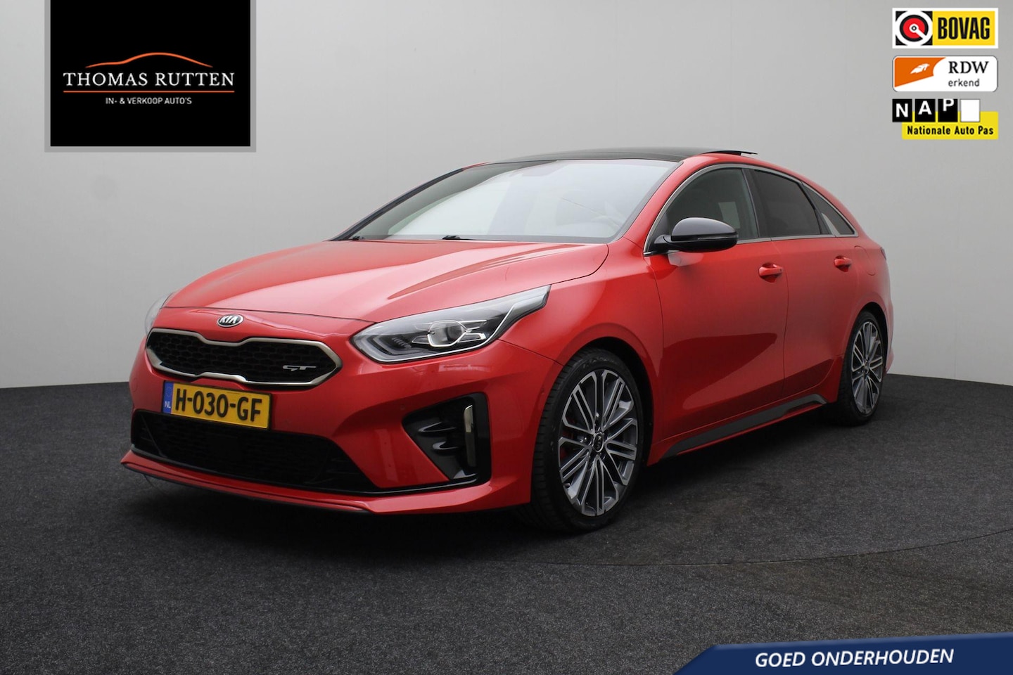 Kia Pro cee'd - 1.6 T-GDI GT 2020 | Goed Onderhouden | Panoramadak | Carplay | Cruise Control | JBL Audio - AutoWereld.nl