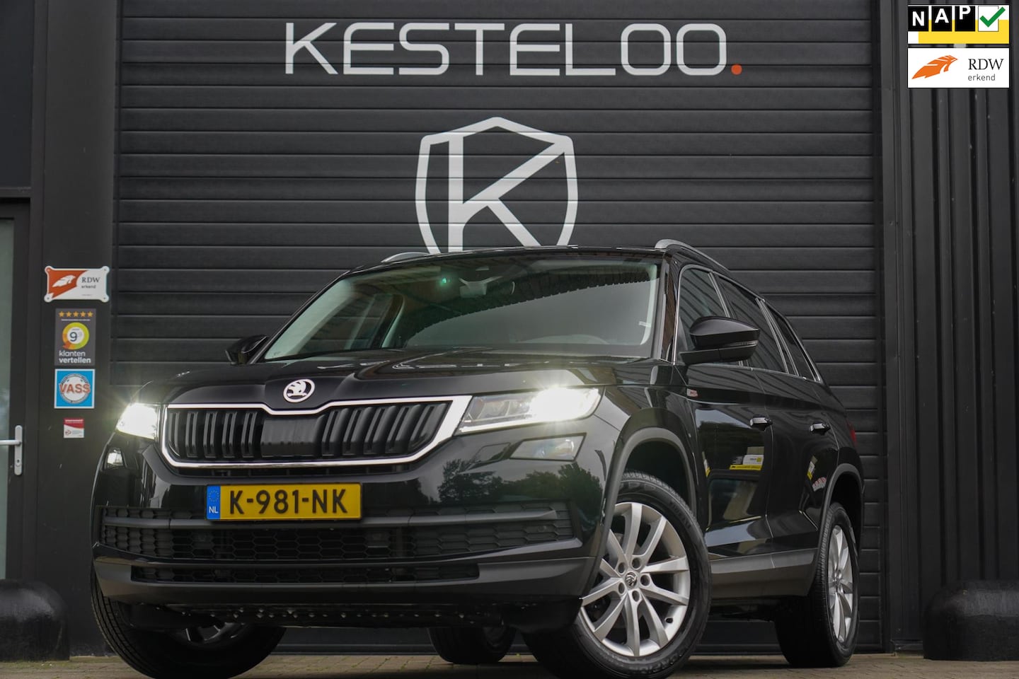 Skoda Kodiaq - 1.5 TSI Limited Business Edition DSG/LEER/ELEKTR VERW STOELEN/VERW STUUR/TREKHAAK/ACHTERBA - AutoWereld.nl