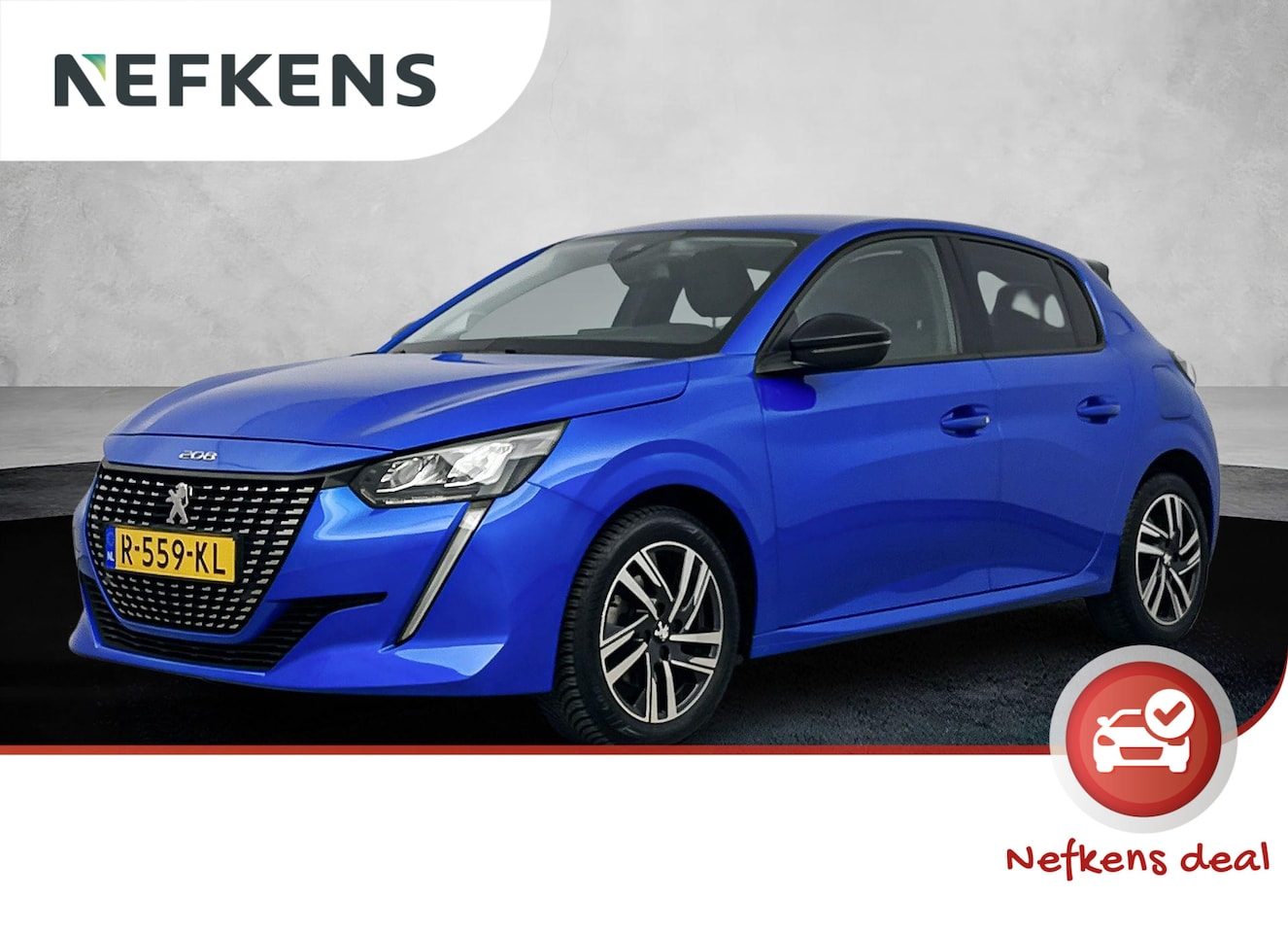 Peugeot 208 - 1.2 100 pk Automaat Allure | Carplay | All Season Banden | Airco | Cruise Control - AutoWereld.nl