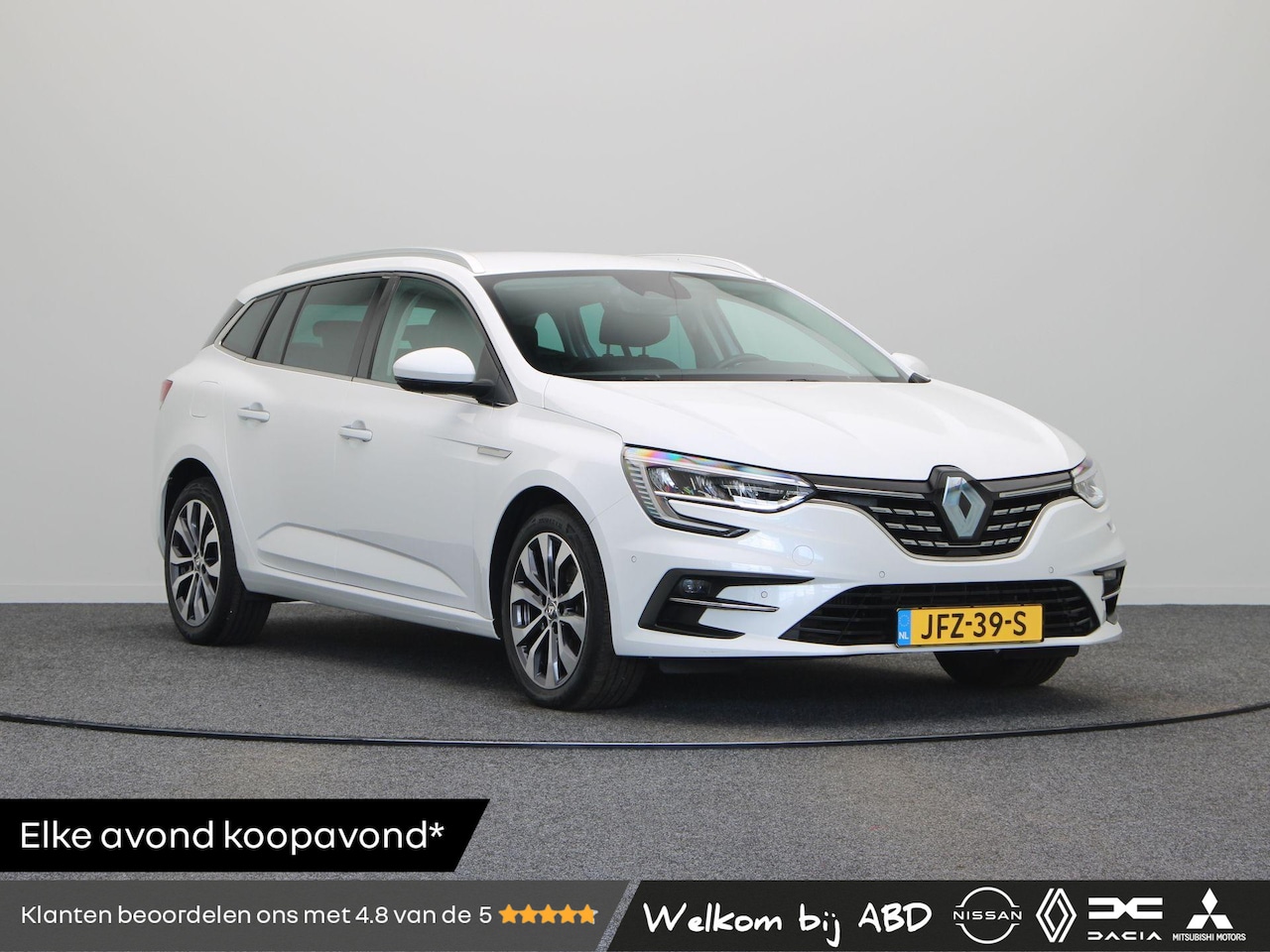 Renault Mégane Estate - 1.3 TCe 140 Techno | Stoel-stuur verwarming | Navigatie | Achteruitrijcamera | Parkeersens - AutoWereld.nl