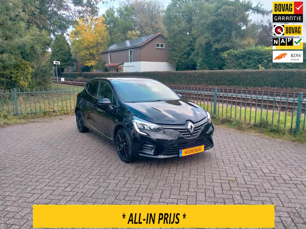 Renault Clio - 1.0 TCe 90 GPF techno intens automaat lage km ALLINPRIJS - AutoWereld.nl