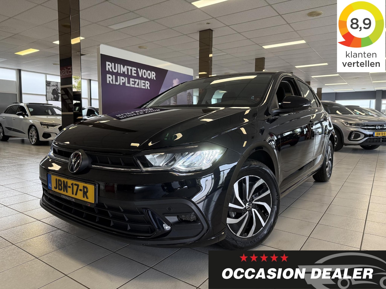 Volkswagen Polo - 1.0 TSI Life Edition *CAM*LED*LM15*CLIMA*ST.VERW* - AutoWereld.nl