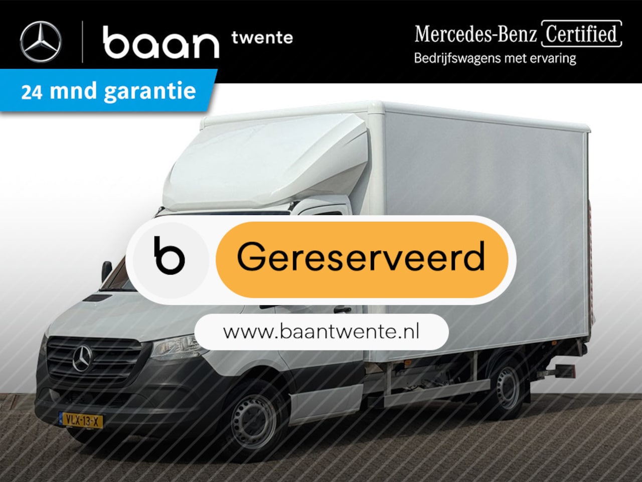Mercedes-Benz Sprinter - 314 Bakwagen + Laadklep | Camera | Cruise | Mbux | Certified 24 mnd garantie - AutoWereld.nl