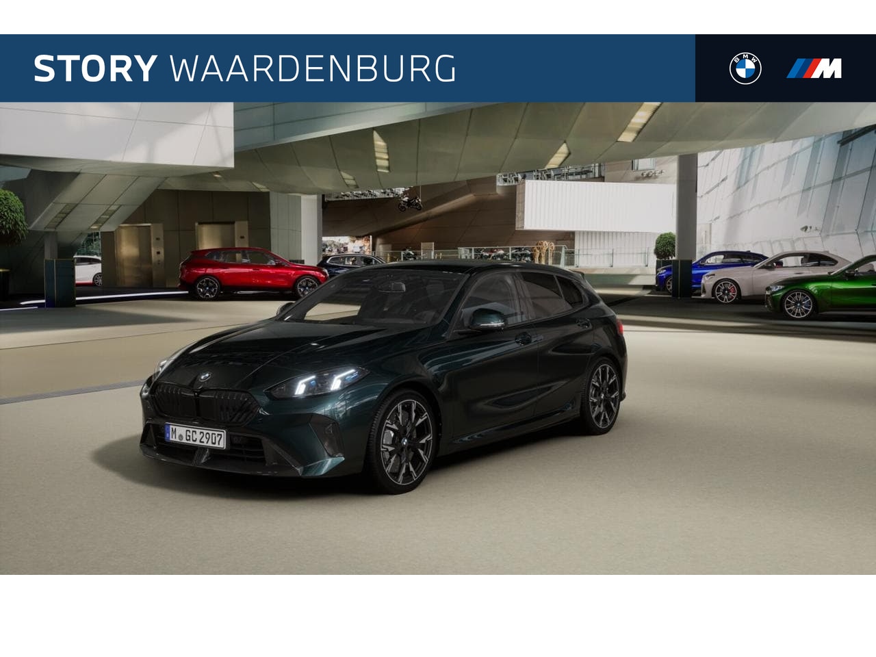 BMW 1-serie - 123 xDrive High Executive M Sport Automaat / Panoramadak / Trekhaak / Sportstoelen / M Ada - AutoWereld.nl