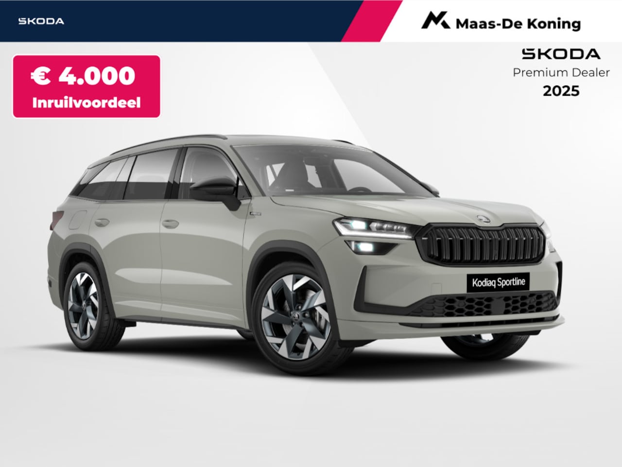 Skoda Kodiaq - Sportline Business 1.5 TSI PHEV 150 kW / 204 PK SU | Panorama dak | Trekhaak wegklapbaar | - AutoWereld.nl