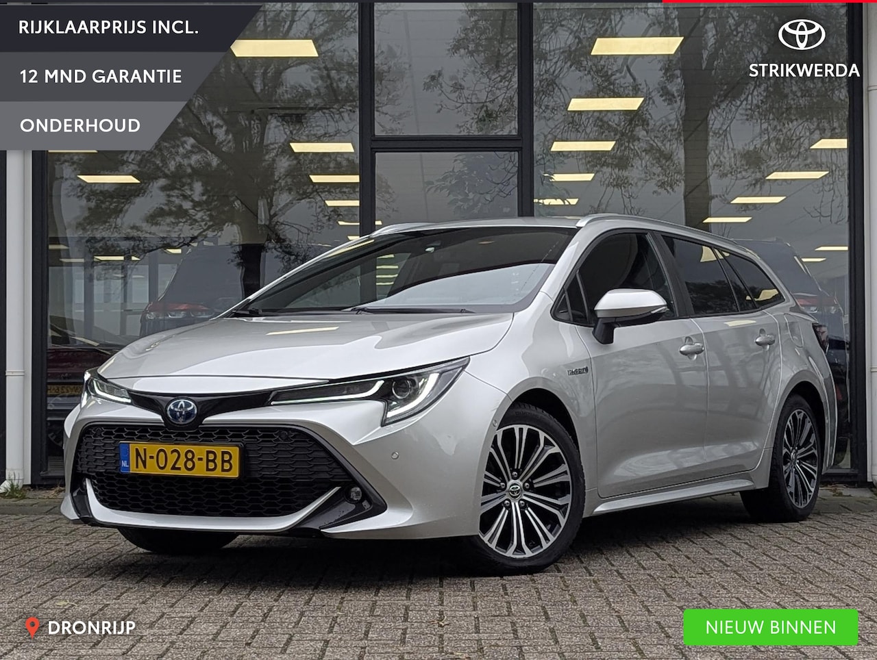 Toyota Corolla Touring Sports - 1.8 Hybrid Business Plus | Stuur- & stoelverwarming | Trekhaak | PDC | BSM | Elektrische a - AutoWereld.nl