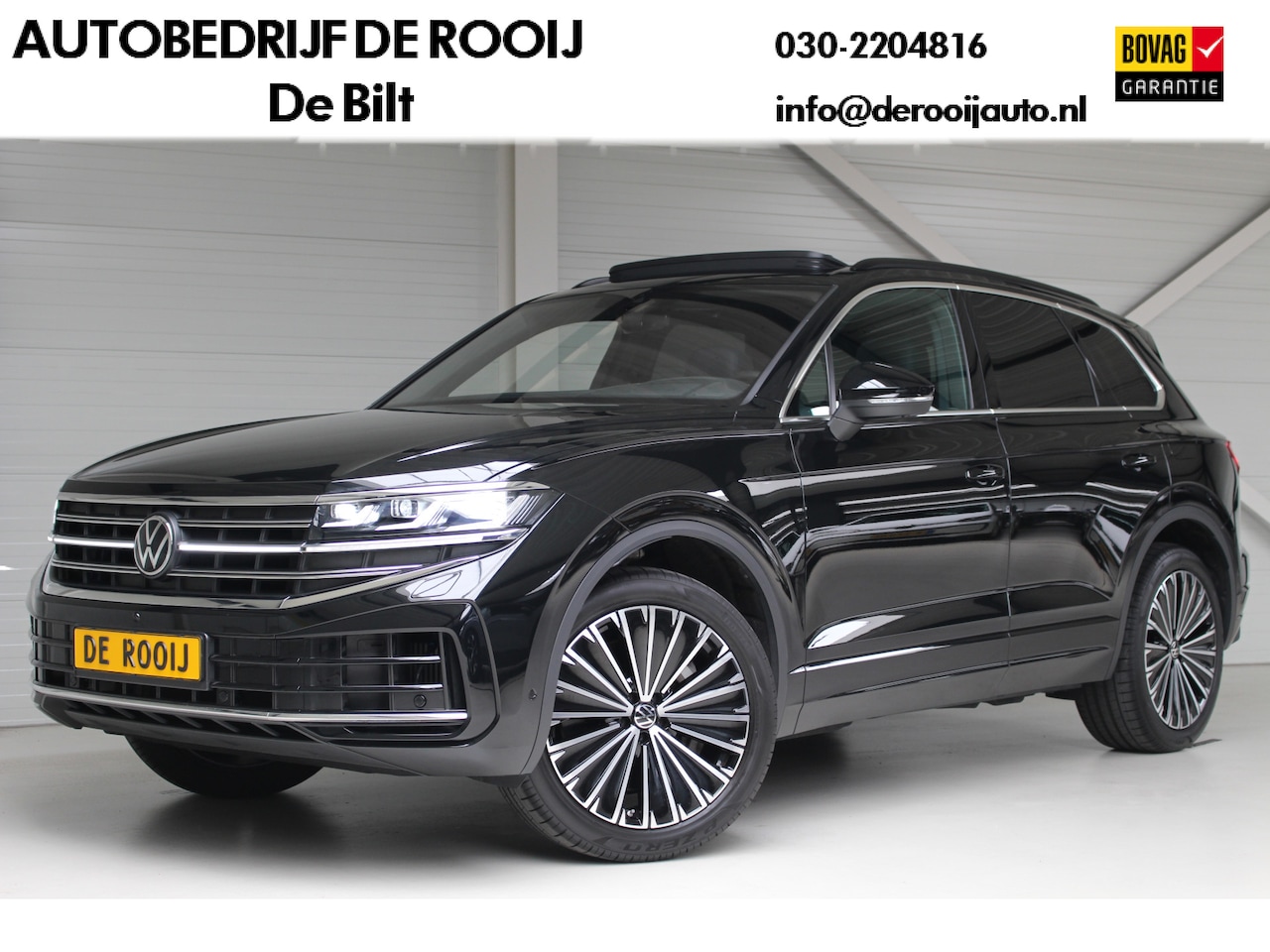 Volkswagen Touareg - 3.0 TSi eHybrid 4MOTION Elegance Navigatie | Luchtvering | Panoramadak | Leder | Trekhaak - AutoWereld.nl