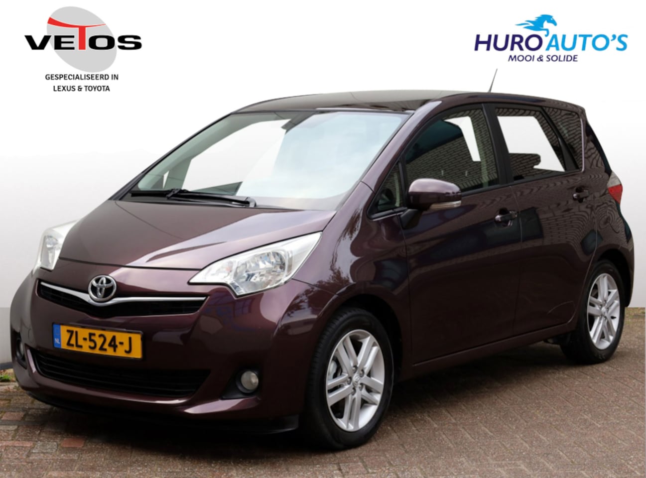 Toyota Verso S - 1.3 VVT-i Dynamic Automaat | Panoramadak | Clima | Trekhaak - AutoWereld.nl