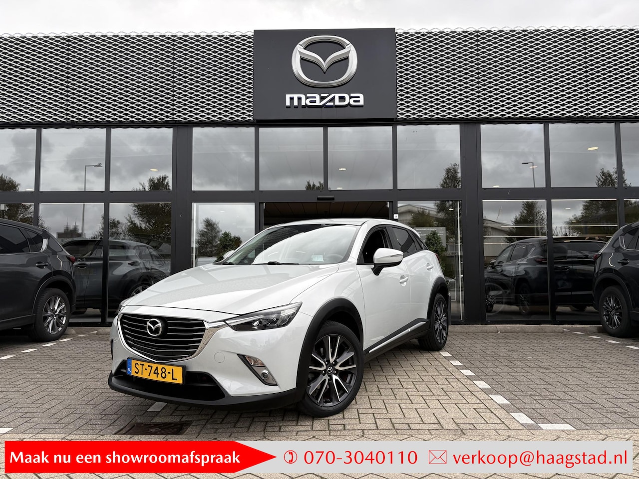 Mazda CX-3 - 2.0 SkyActiv-G 120 SkyLease GT Automaat / Keyless / Schuif-/kanteldak - AutoWereld.nl