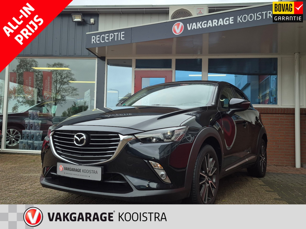 Mazda CX-3 - 2.0 SkyActiv-G 120 GT-M|Navi|Leder|Head-up - AutoWereld.nl
