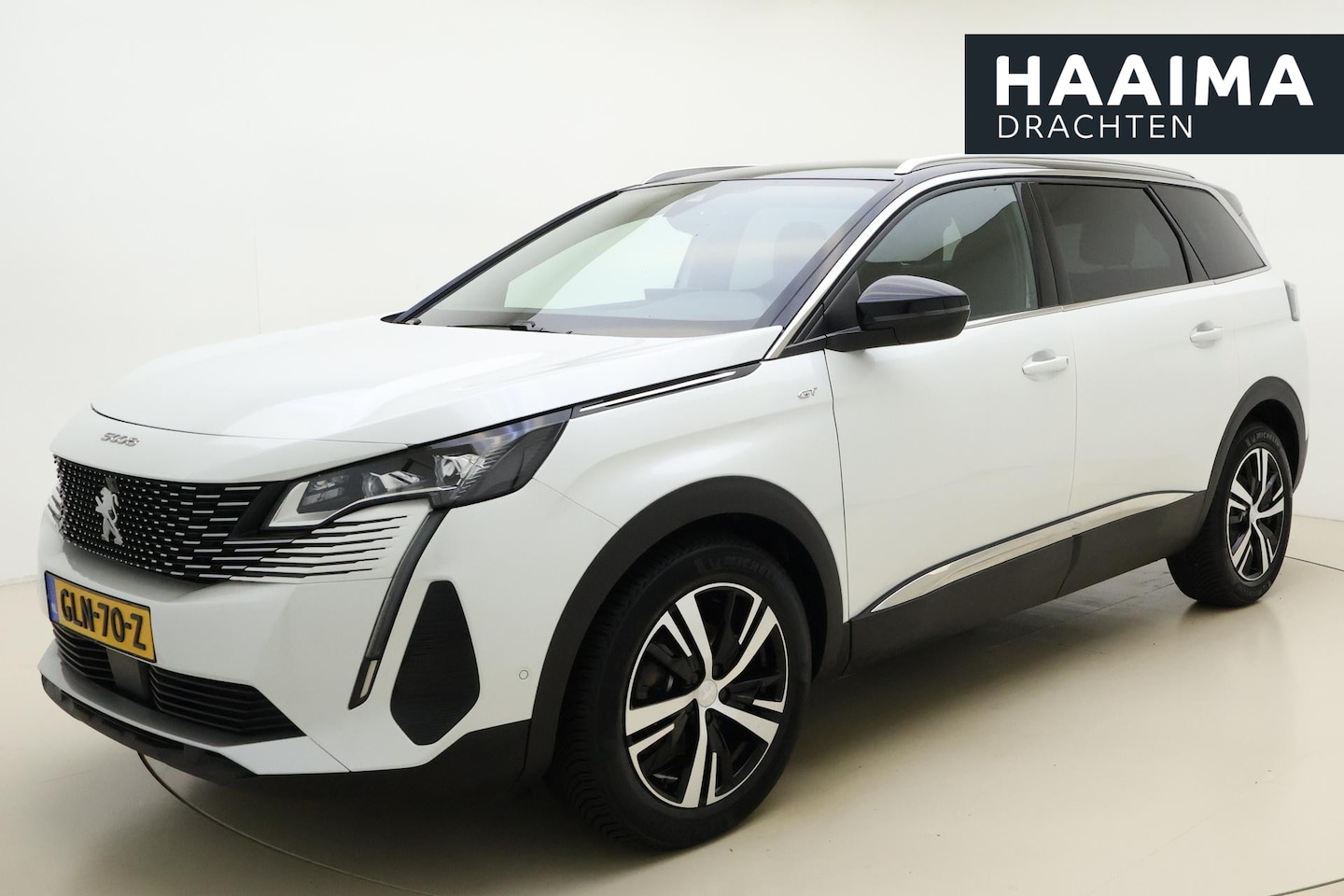 Peugeot 5008 - 1.2 Hybrid 136 GT | AUTOMAAT | 7-persoons | Parkeer Camera Voor & Achter | Adaptief Cruise - AutoWereld.nl