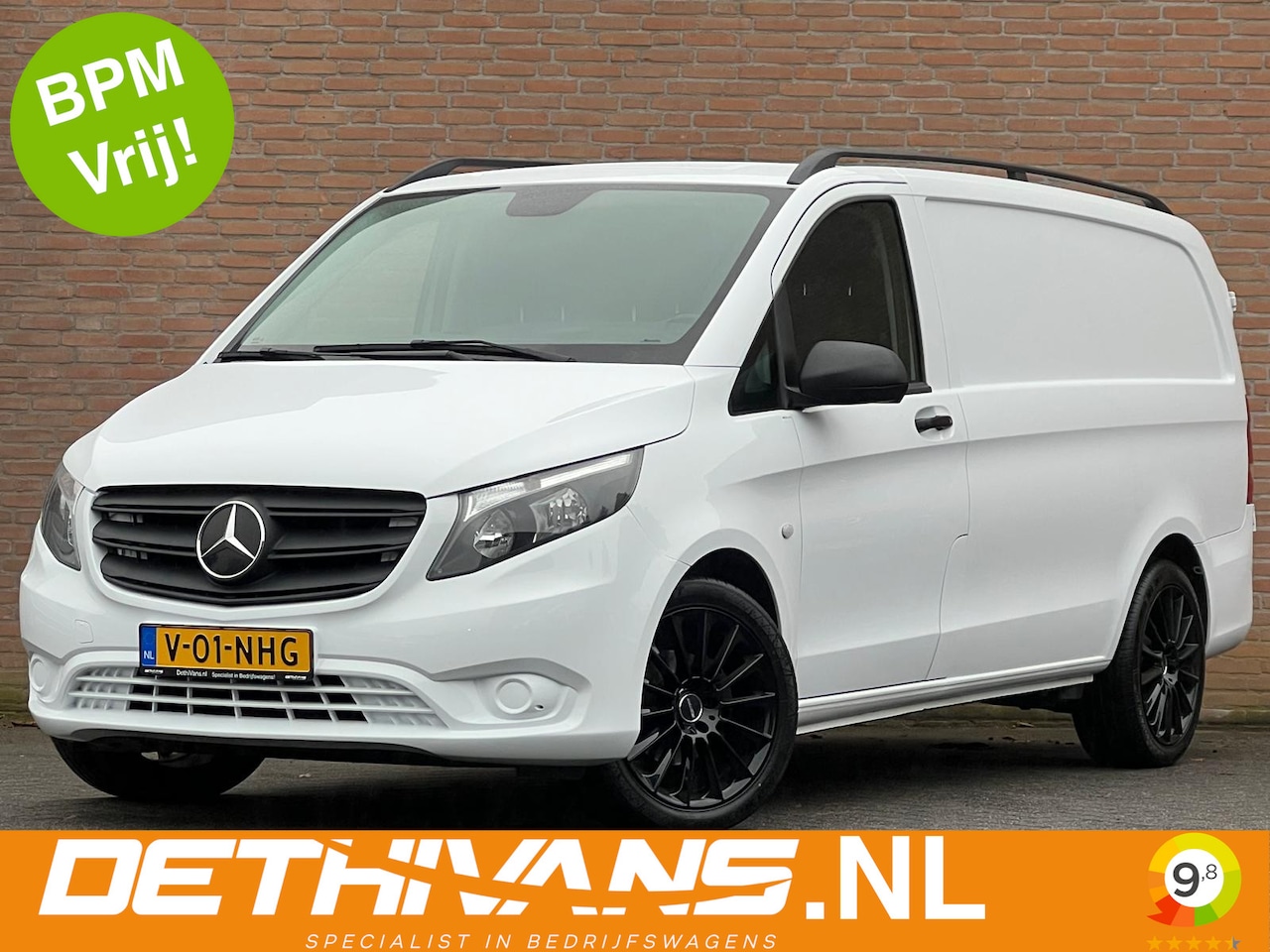 Mercedes-Benz Vito - 116CDI 164PK Lang 9G-Tronic / Distronic / 2.500kg Trekhaakgewicht - AutoWereld.nl