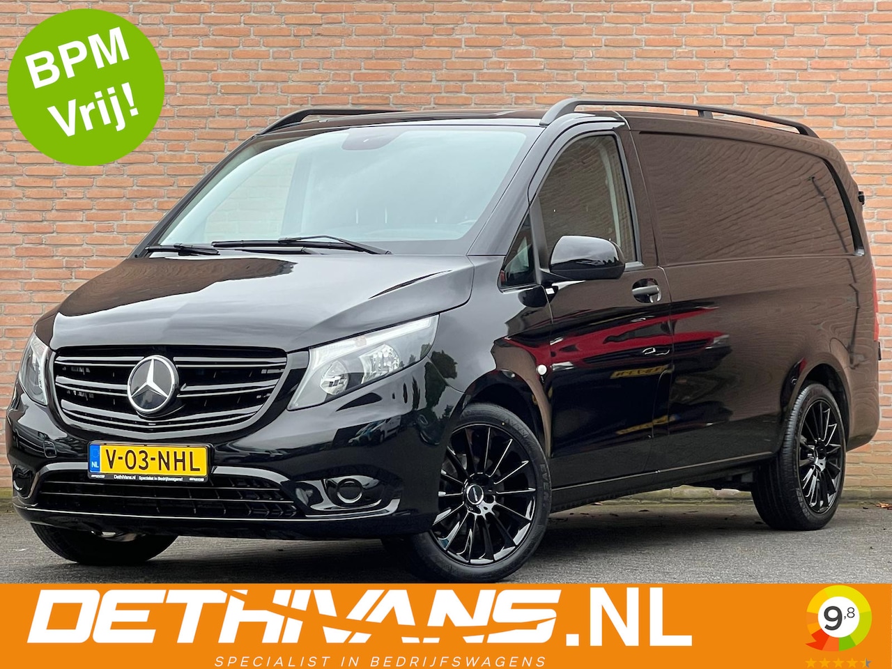 Mercedes-Benz Vito - 114CDI 136PK Lang / 9G-Tronic / Distronic / 2.500kg Trekhaak - AutoWereld.nl