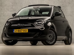 Fiat 500 C - 500e Icon 42 kWh (APPLE CARPLAY, GROOT NAVI, CLIMATE, LED, LM VELGEN, CRUISE CONTROL, NIEU
