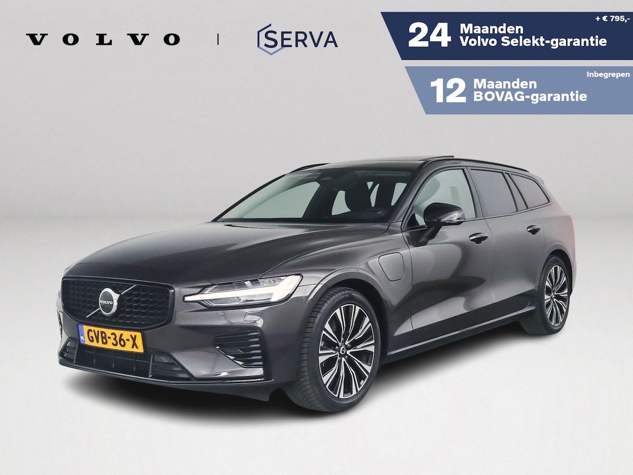 Volvo V60 - T6 Aut. Plug-in hybrid AWD Ultra Dark | Panoramadak | Harman Kardon | Head- up display | P - AutoWereld.nl