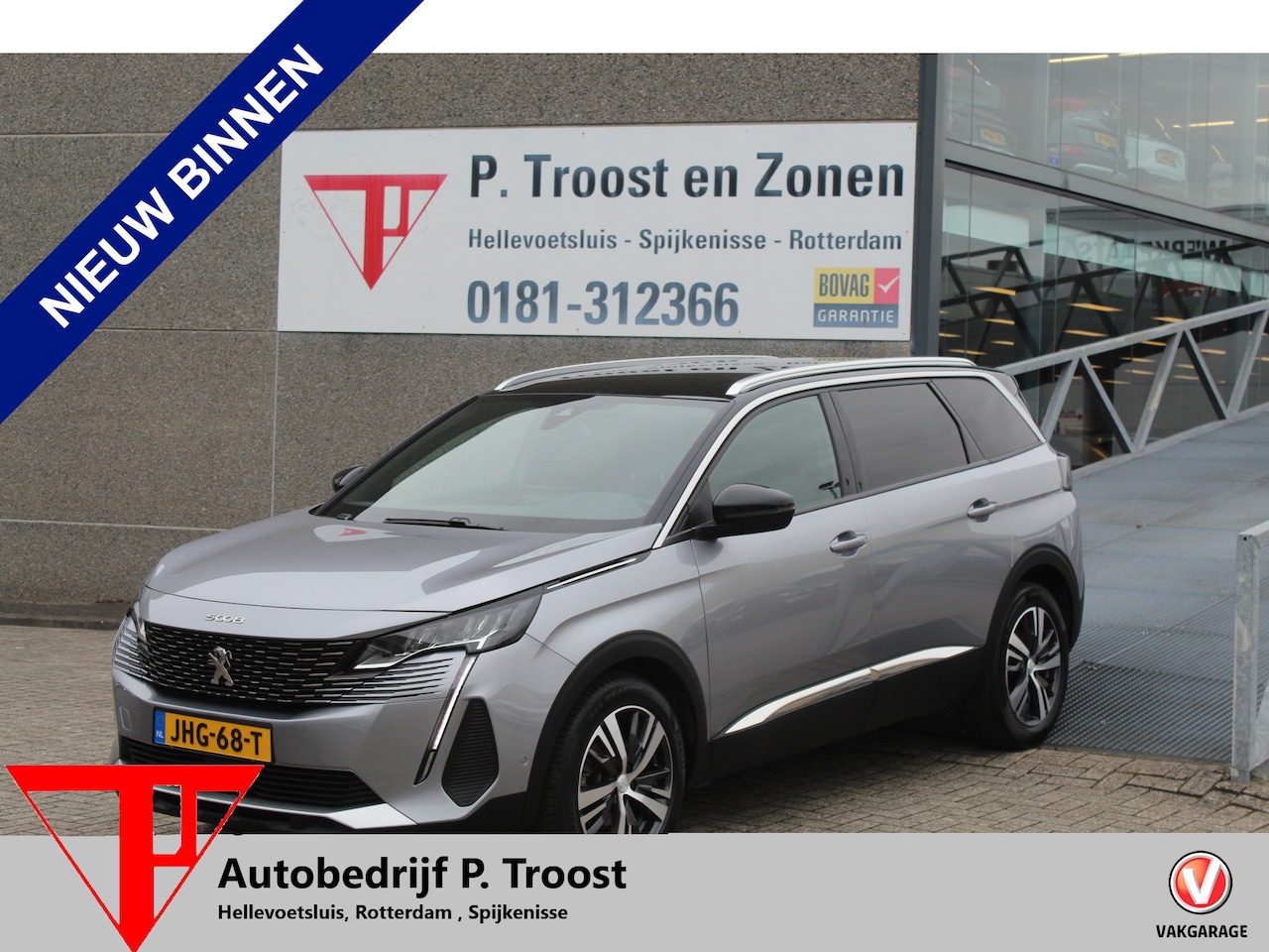 Peugeot 5008 - 1.2 PureTech Active Pack Business 7 Zitplaatsen/Navigatie/Climate Control/Multifunctioneel - AutoWereld.nl