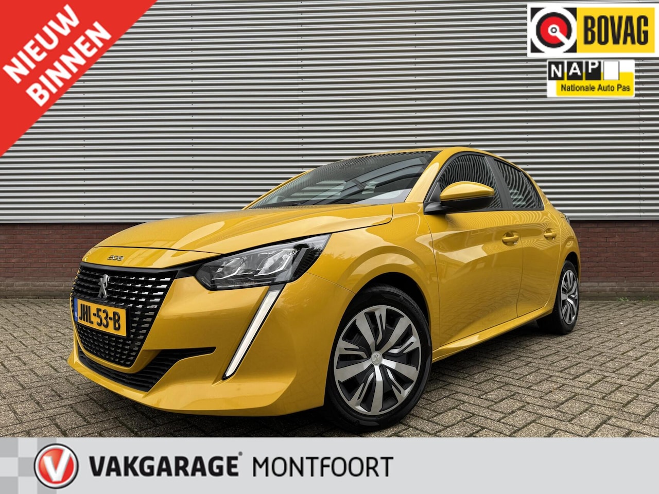 Peugeot 208 - 1.2 PureTech Active|LED|Airco|Carplay|Cruise|Parkeersensoren| - AutoWereld.nl