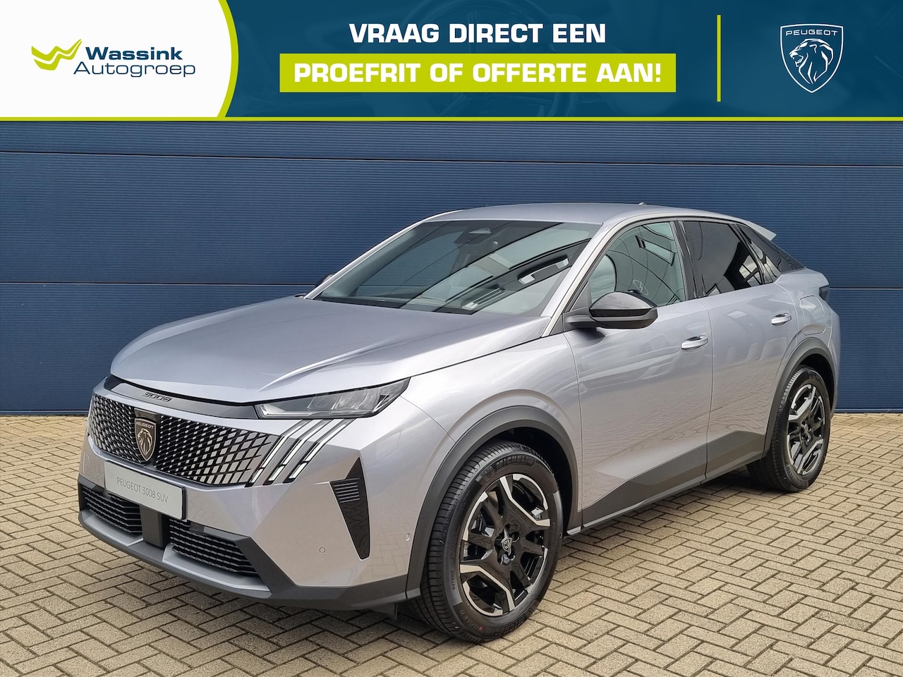 Peugeot 3008 - 1.6 Plug-In HYBRID 195pk e-DCS7 Allure | Navigatie | Trekhaak | 360 camera | - AutoWereld.nl