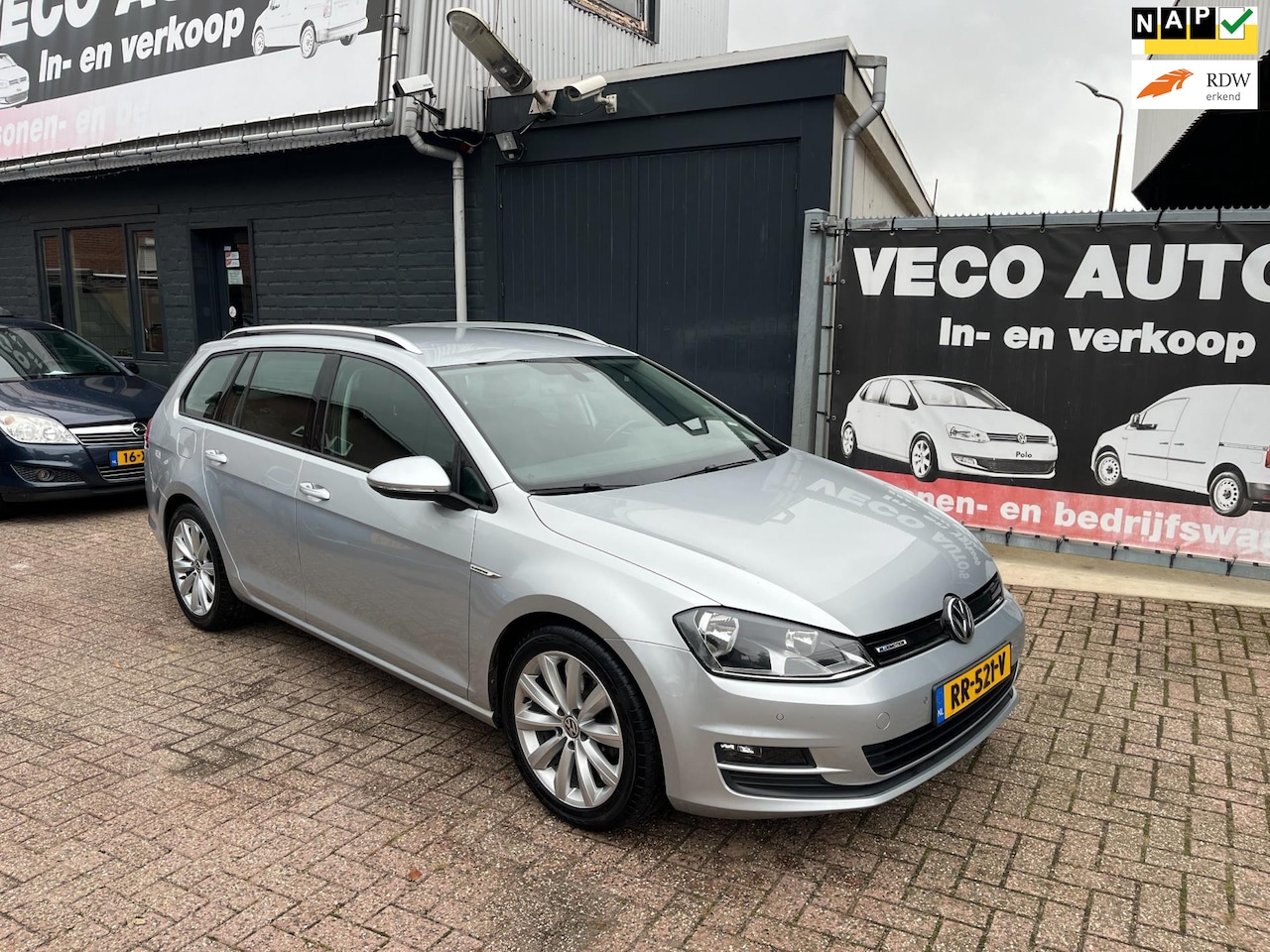 Volkswagen Golf Variant - 1.6 TDI Comfortline BlueMotion navi clima pdc nieuwstaat - AutoWereld.nl