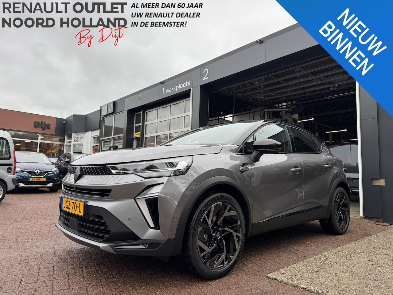 Renault Captur - 1.8 E-Tech 160 esprit Alpine+Pack Light&Sound!! - AutoWereld.nl