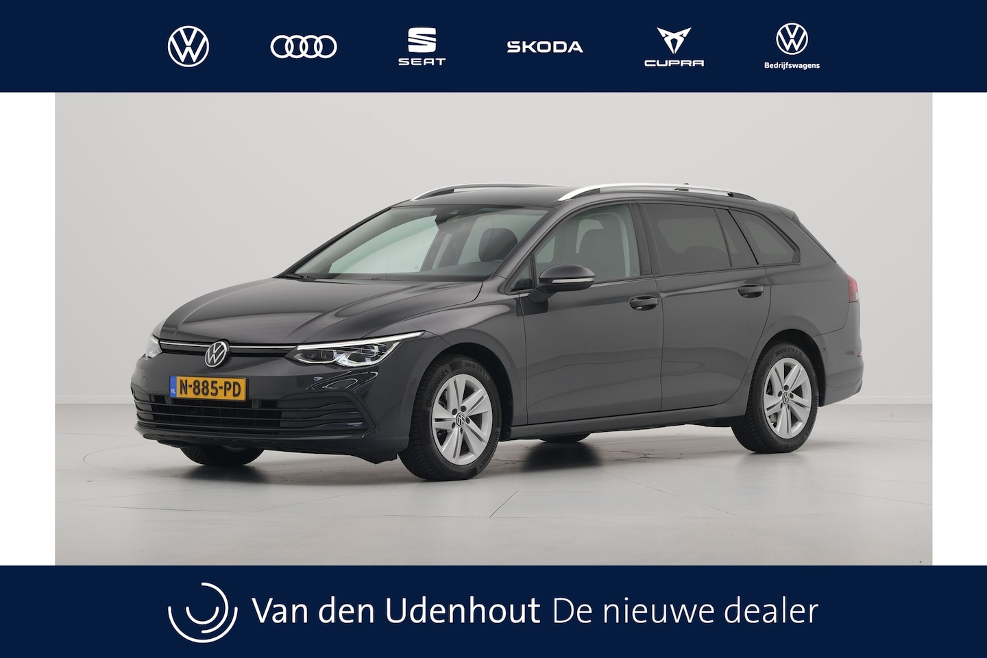 Volkswagen Golf Variant - 1.0 TSI Life Business Navigatie Stoel/stuurverwarming Parkassist Sideassist Pdc Acc 201 - AutoWereld.nl