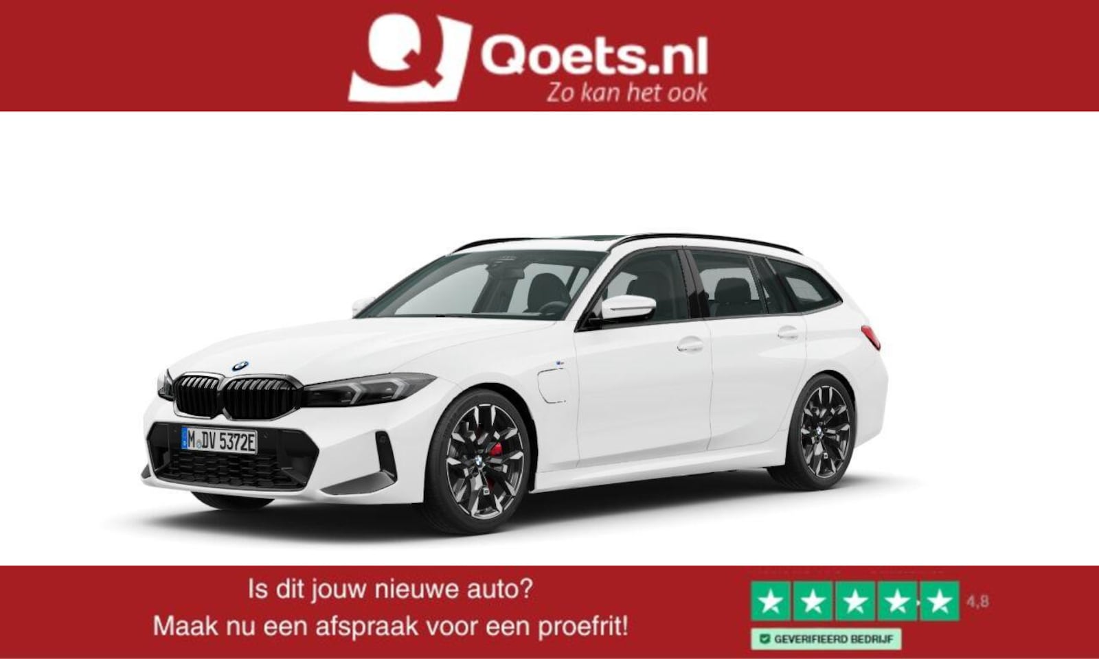 BMW 3-serie Touring - 330e M Sport Pro - Trekhaak - Panoramadak - Parking/Driving Assistant - Elektrisch verstel - AutoWereld.nl