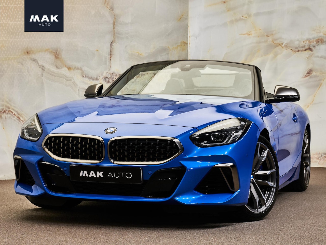 BMW Z4 Roadster - M40i High Executive M40i High Executive, 19", H/K, M stoelen, adap-LED, HUD, keyless, dealeroh - AutoWereld.nl