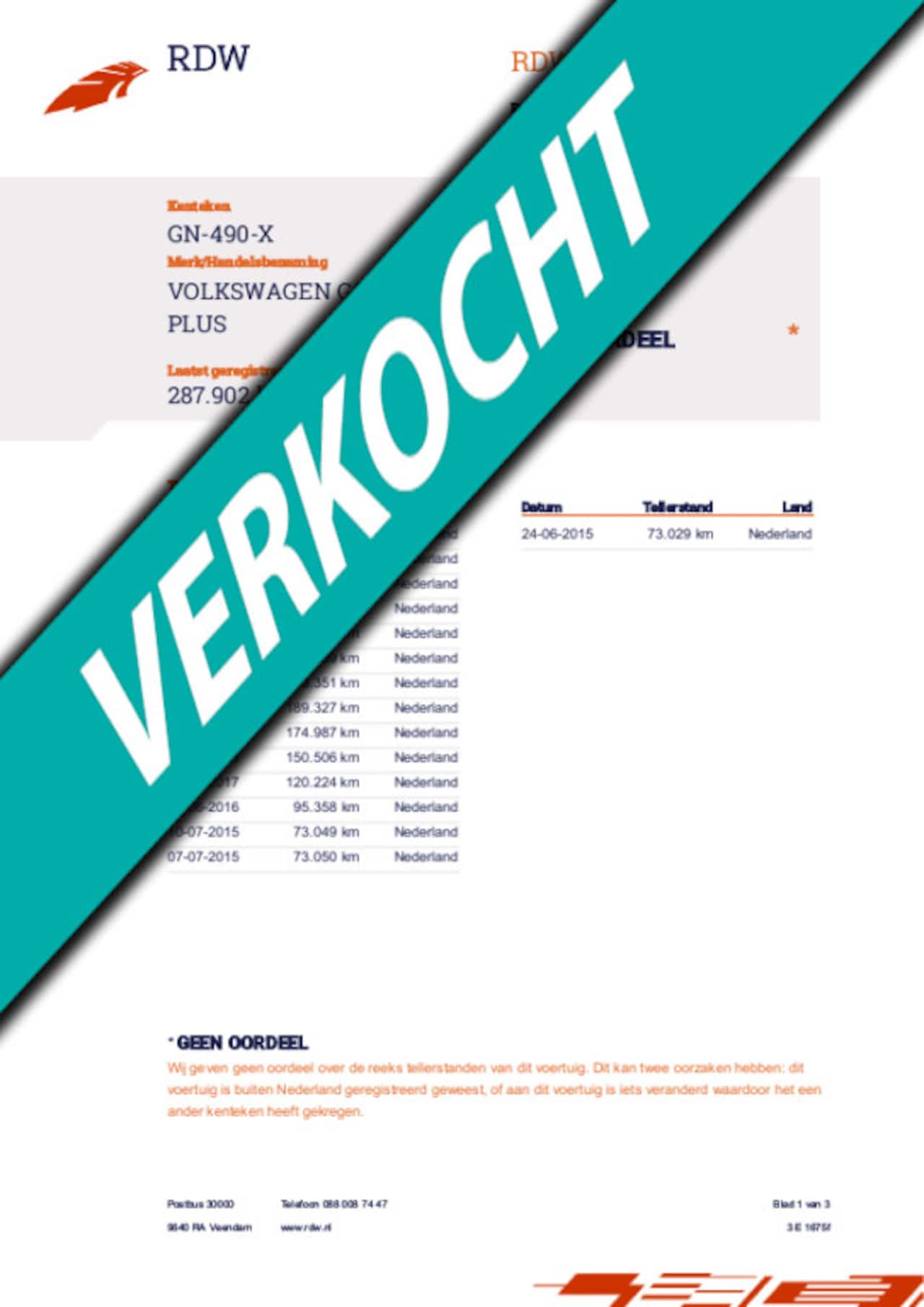 Volkswagen Golf Plus - 1.9 TDI Trendline 1.9 TDI Trendline - AutoWereld.nl