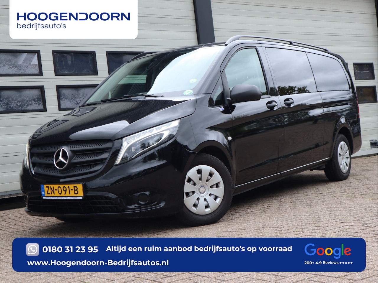 Mercedes-Benz Vito Tourer - 116 CDI Automaat 3+3+3=9 Persoons L3 Extra Lang - Leder - Taxi - AutoWereld.nl