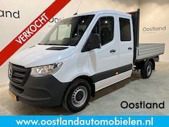 Mercedes-Benz Sprinter - 315 CDI L2 RWD DC Dubbel Cabine Open Laadbak / Euro 6 / Trekhaak 3500 KG / Airco / DC 7 Pe