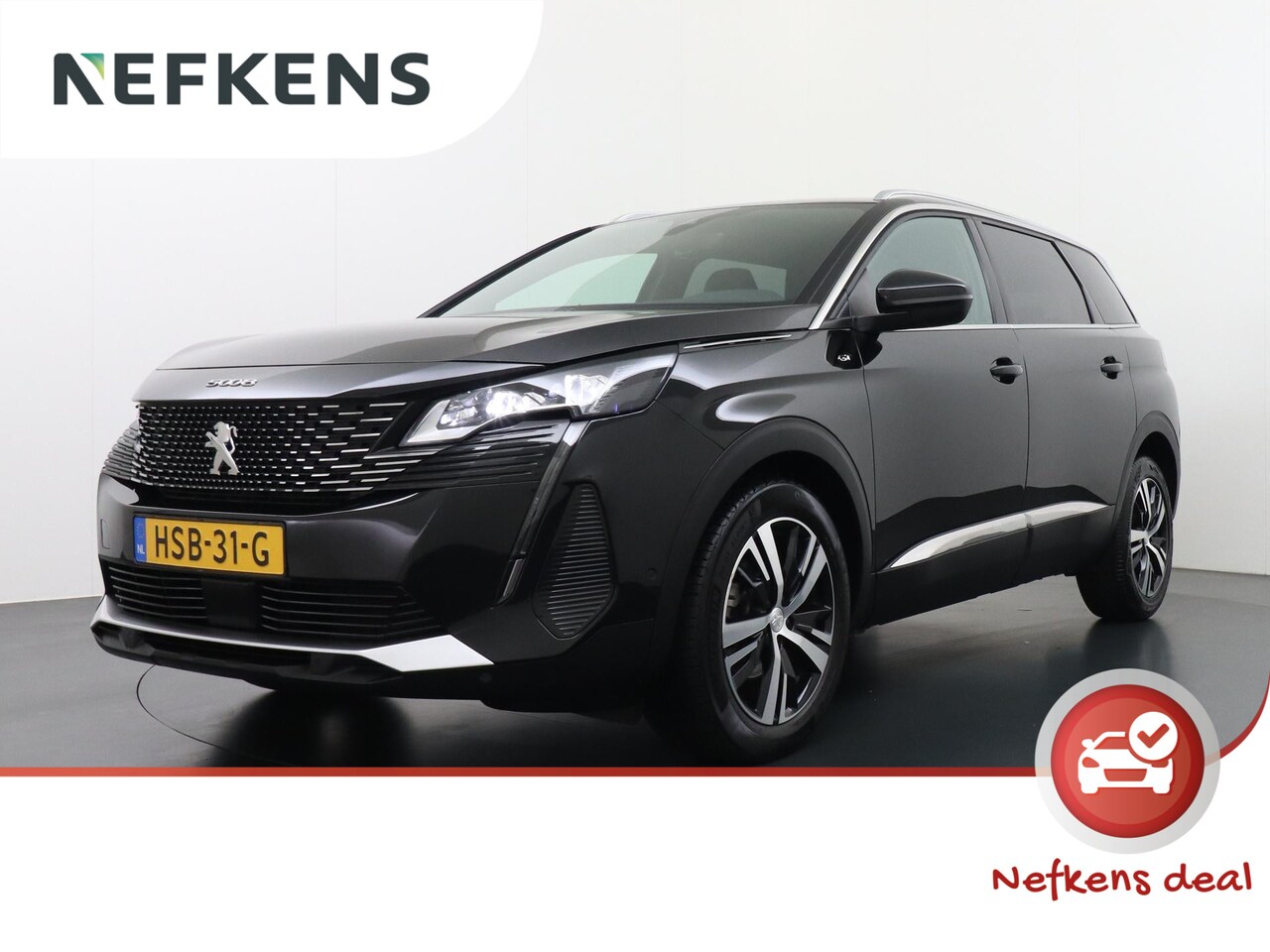 Peugeot 5008 - 1.2 PureTech GT Automaat | Adaptieve Cruise control | Dodehoek detectie | Navigatie | Appl - AutoWereld.nl