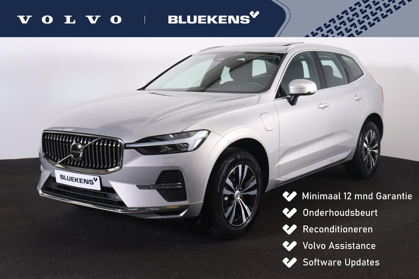 Volvo XC60 - T6 Recharge AWD Core Bright - LONG RANGE - Panorama/schuifdak - IntelliSafe Assist & Surro - AutoWereld.nl