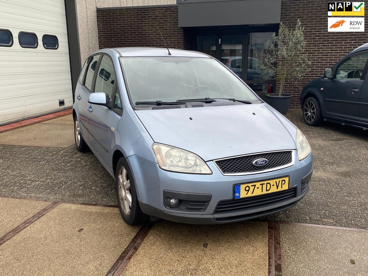 Ford Focus C-Max - 1.6-16V MET AIRCO, rijdt en schakelt goed, NAP - AutoWereld.nl