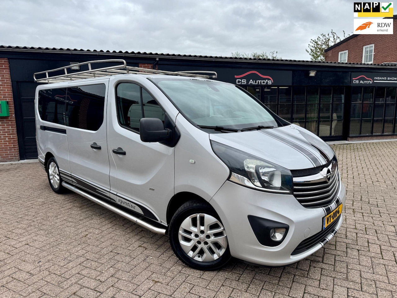 Opel Vivaro - 1.6 CDTI L2H1|140pk|dubbel cabine|airco|navi|cruise.control - AutoWereld.nl