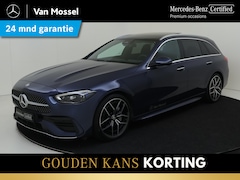 Mercedes-Benz C-klasse Estate - 200 AMG Line / Stoelverwarming / 360Graden-Camera / Panorama-schuifdak / Memory-Stoelen /