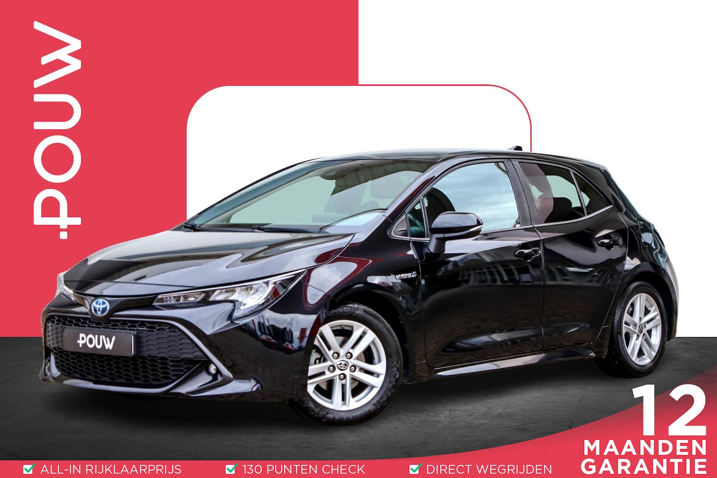 Toyota Corolla - 1.8 122pk Hybrid Active | Cruise Control | LED | Achteruitrijcamera - AutoWereld.nl
