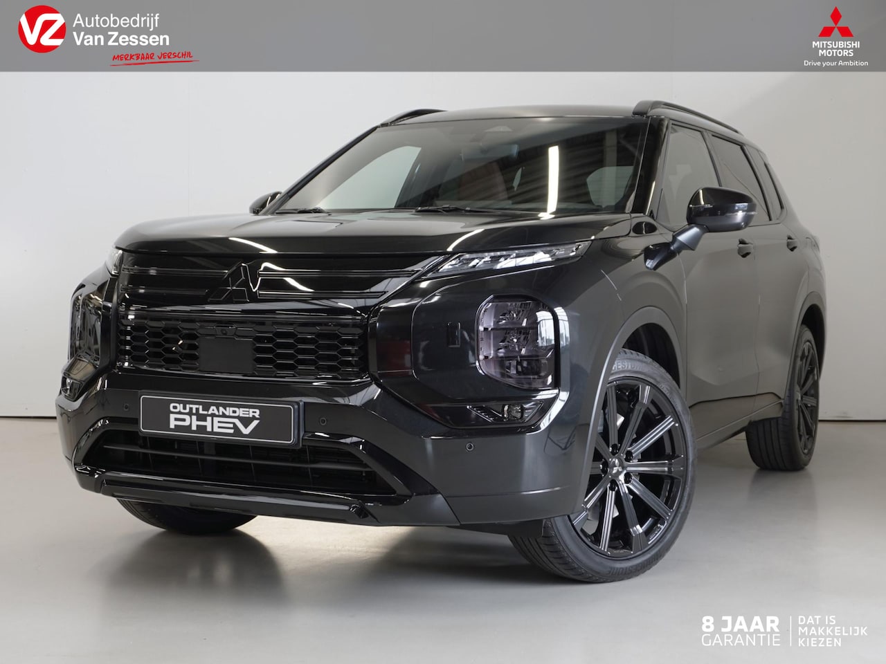Mitsubishi Outlander - 2.4 PHEV Instyle+ Black Edition | Uniek in NL | 20 Inch | Full Options | 8 Jaar garantie | - AutoWereld.nl