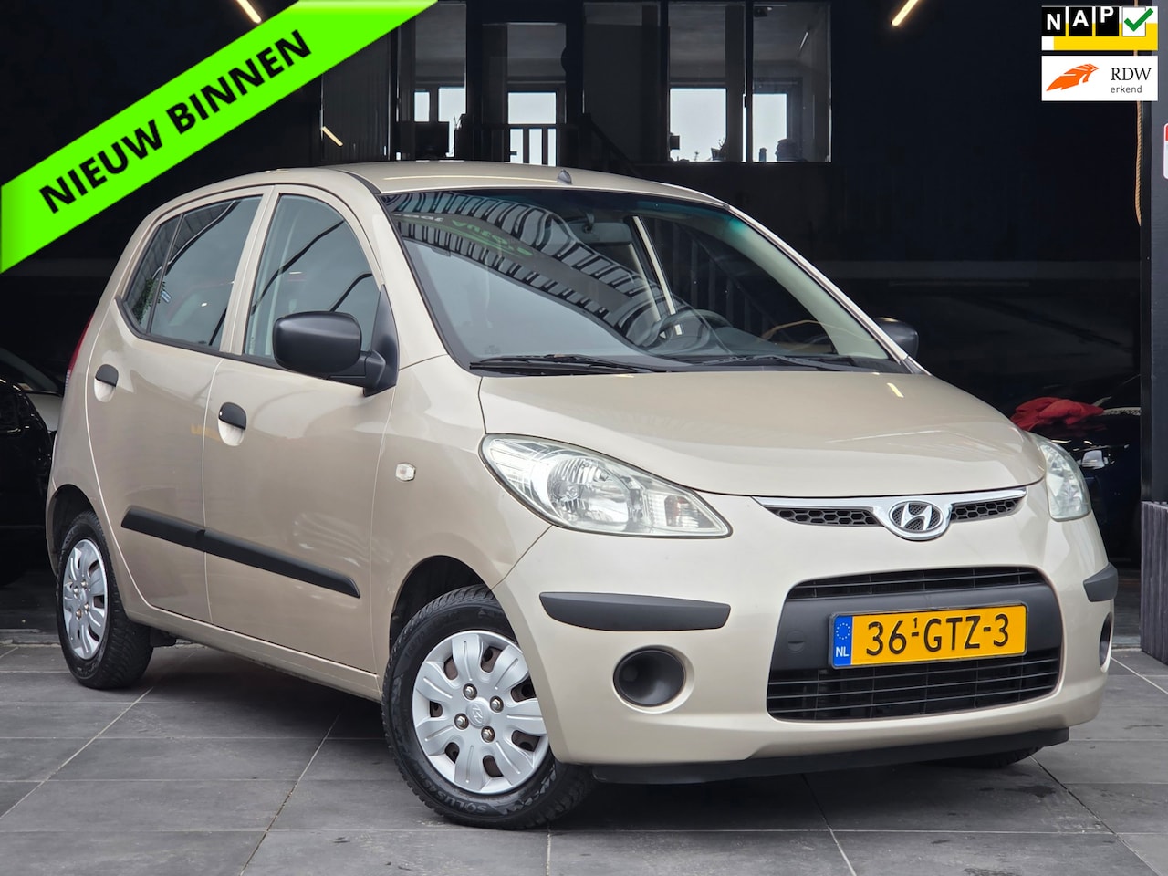 Hyundai i10 - 1.1 Active|APK|NAP|5 DR|Aux|Elektrische ramen - AutoWereld.nl