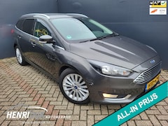 Ford Focus Wagon - 1.0 EcoBoost Titanium Automaat / Camera / Stoelverwarming / Cruise