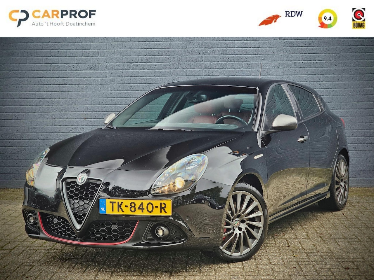 Alfa Romeo Giulietta - 1.4 Turbo MultiAir Super / PACK VELOCE / ROOD LEDER / STOELVERW. / - AutoWereld.nl