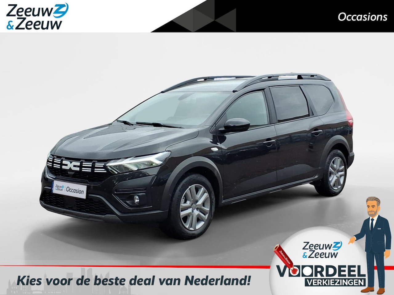 Dacia Jogger - 1.0 TCe 100 ECO-G Expression 7p. Airco |Naviegatie | Apple/Andriod |1 jaar garantie - AutoWereld.nl