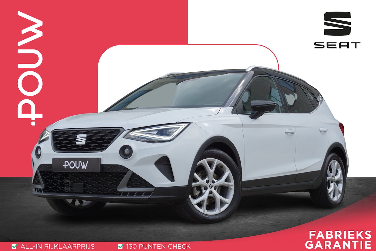 SEAT Arona - 1.0 EcoTSI 95pk Style Business Connect | PDC Achter | Full Link | Adaptive Cruise | 17" Ve - AutoWereld.nl