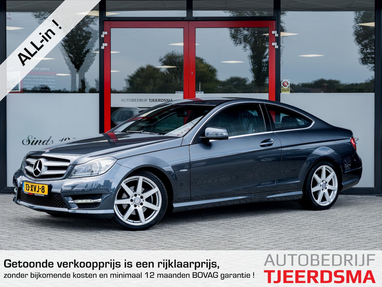 Mercedes-Benz C-klasse Coupé - 180 Ambition AMG | Origineel NL | 3e Eigenaar | Bi - Xenon | LED | Sportstoelen | Sport On - AutoWereld.nl