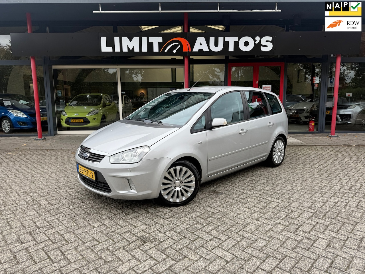 Ford C-Max - 2.0-16V Titanium Climate/Cruise/Navi/Pdc v+a/Lmv/Trekhaak/Nap/Apk - AutoWereld.nl