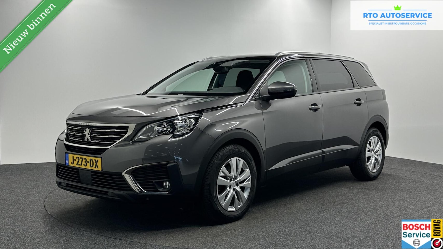 Peugeot 5008 - 1.2 PureTech Active Pack Business TREKHAAK CAMERA NAVI ECC CRUISE. - AutoWereld.nl